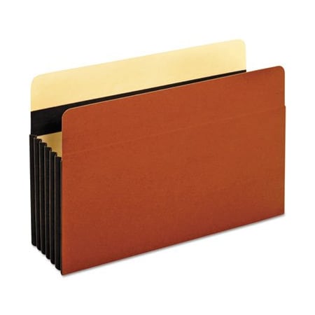 Tops Business Forms Pendaflex, HEAVY-DUTY FILE POCKETS, 5.25in EXPANSION, LEGAL SIZE, REDROPE, 10PK C1536GHD